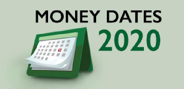 Money Dates 2020